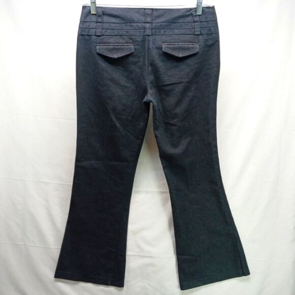 Flirtation Size 14 Stretchy Trouser Style Dark Grey Pants. Flair Style.......... - Picture 4 of 11